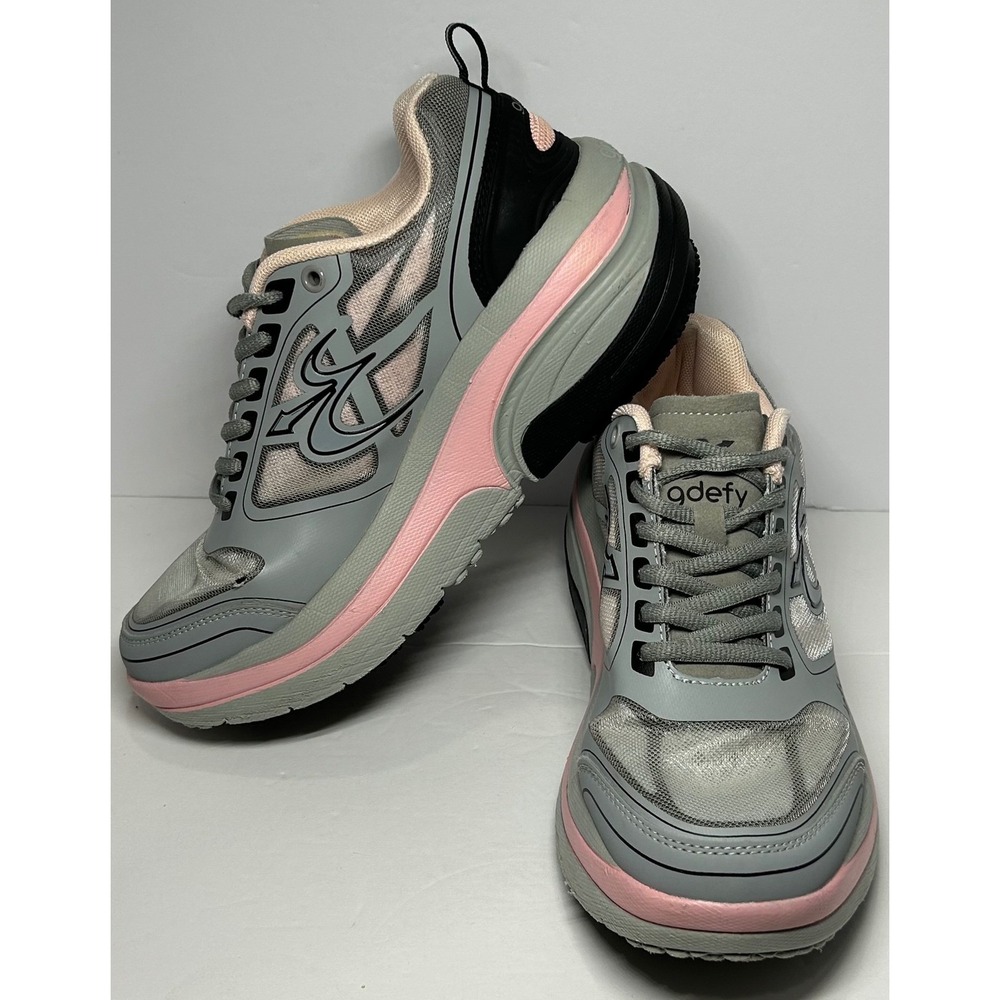 Gdefy TB9022FGP-M Women's Athletic Walking Shoes Gray Pink‎ VersoShock Size 6.5